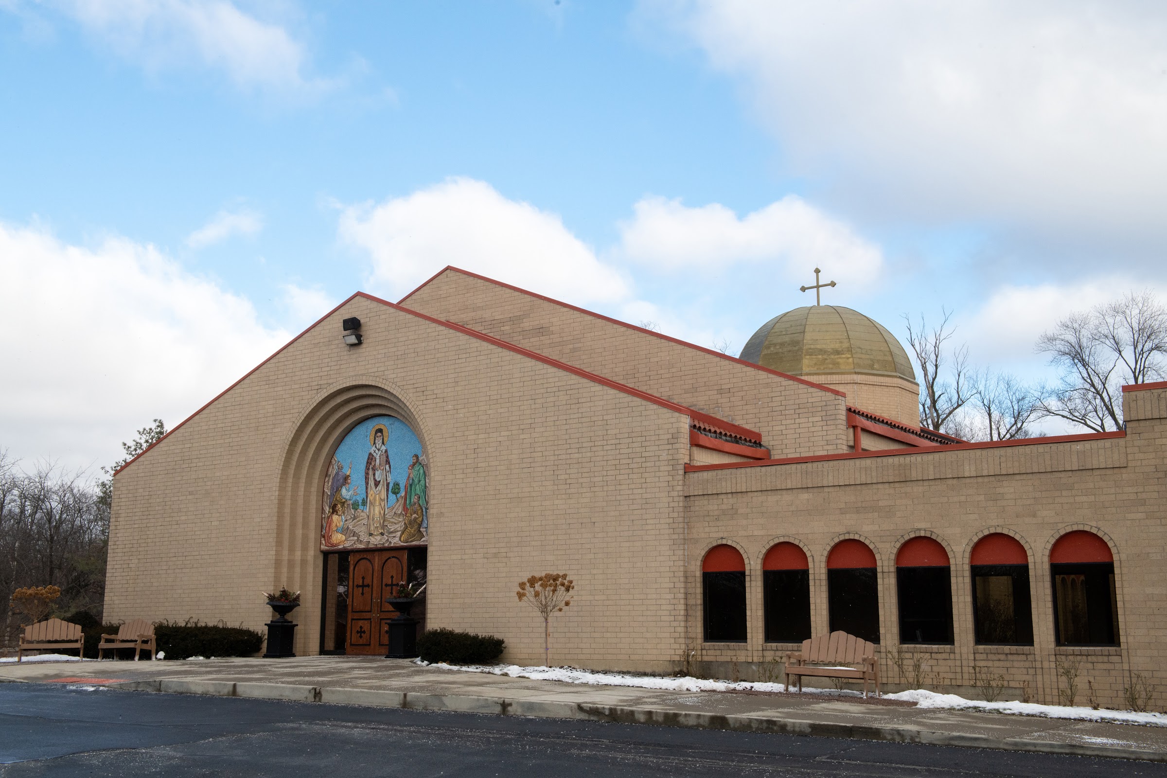Exterior of St. Nectarios Greek Orthodox Church