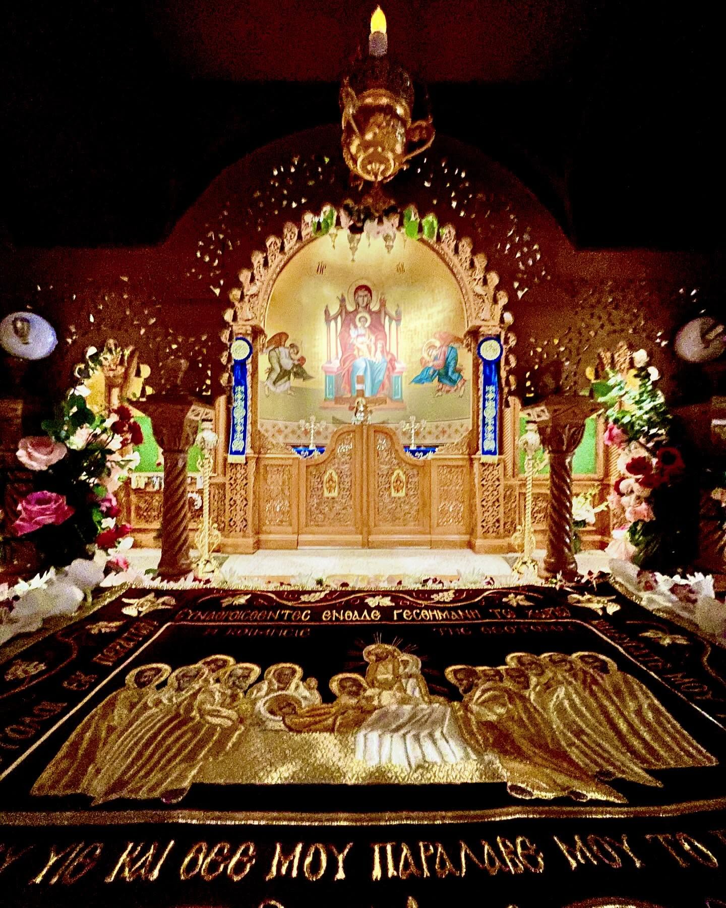 St-Nec-Web-Sacraments-A The Holy Altar at St. Nectarios