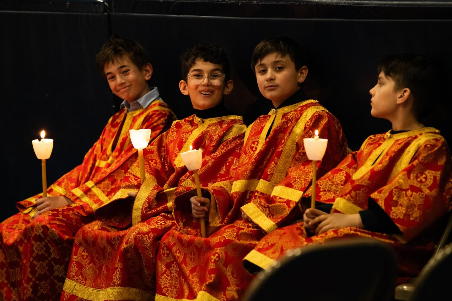 St-Nec-Web-Worship-B Parishioners in church during a service